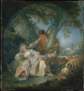 中断された睡眠 作： François Boucher